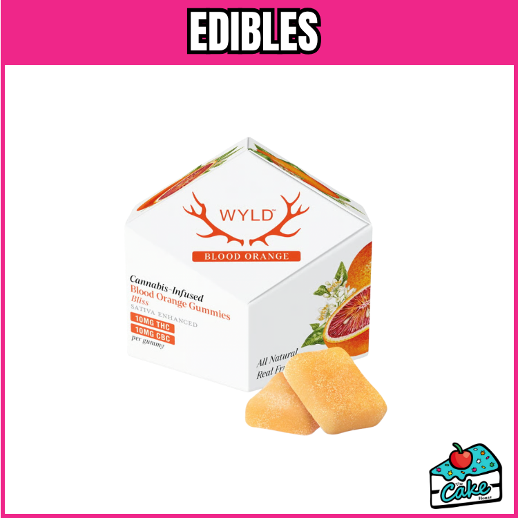 WYLD BLOOD ORANGE 200MG THC : 100MG CBC 100MG CBG 10 PACK