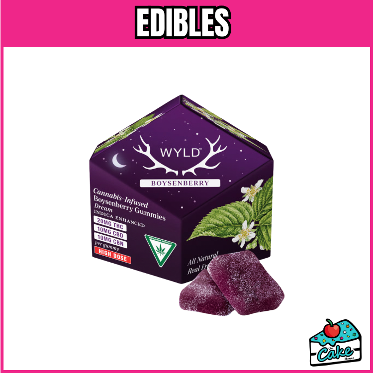 WYLD BOYSENBERRY 200MG THC : 100MG CBD : 100MG CBN