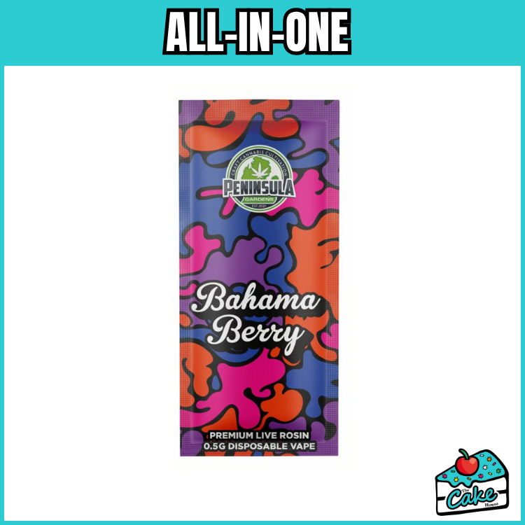 PENINSULA GARDENS 0.5G ROSIN DISPOSABLE - BAHAMA BERRY