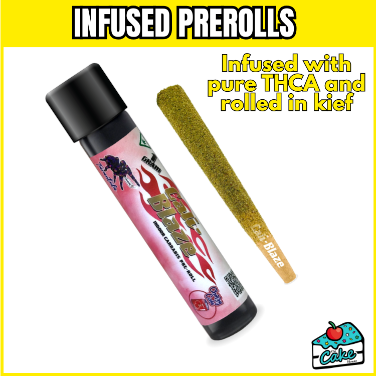 CALI BLAZE 1G INFUSED TARANTULA PREROLL - CHERRY COLA