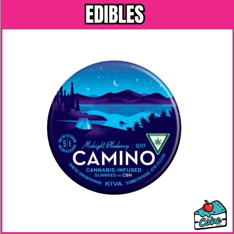 CAMINO 200MG GUMMIES 10 PACK - MIDNIGHT BLUEBERRY