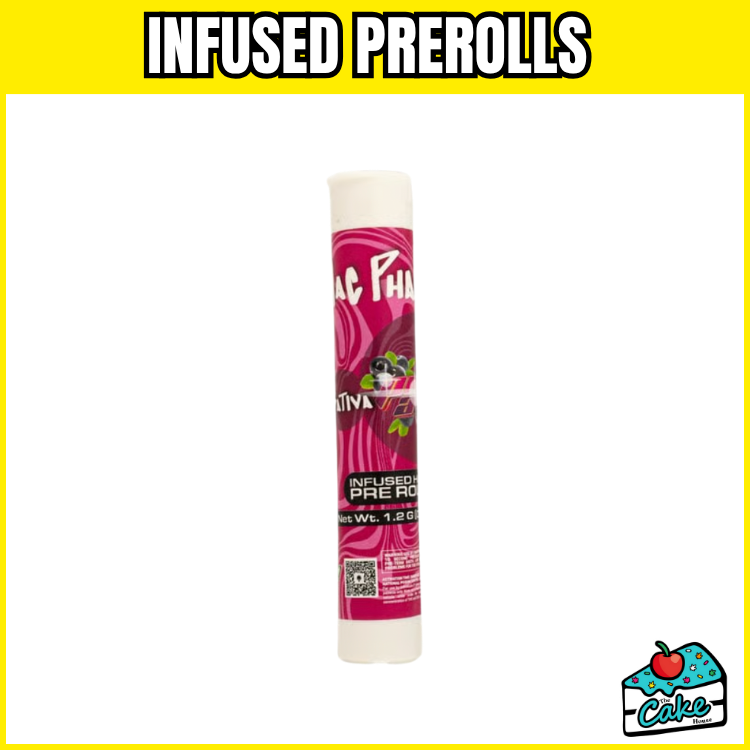 MAC PHARMS 1.2G HASH INFUSED PRE ROLL - PINK ACAI
