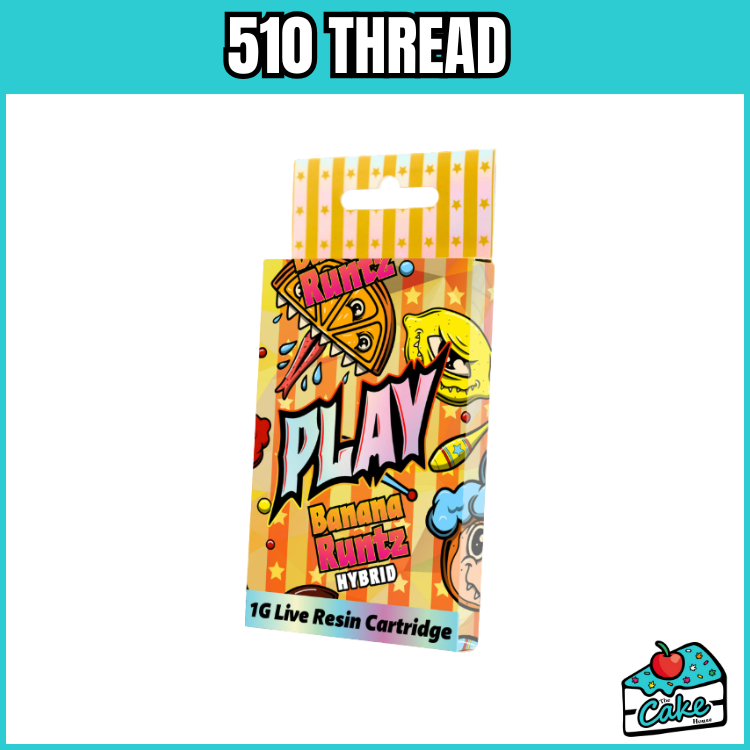 PLAY 1G HASH ROSIN INFUSED CART - BANANA RUNTZ