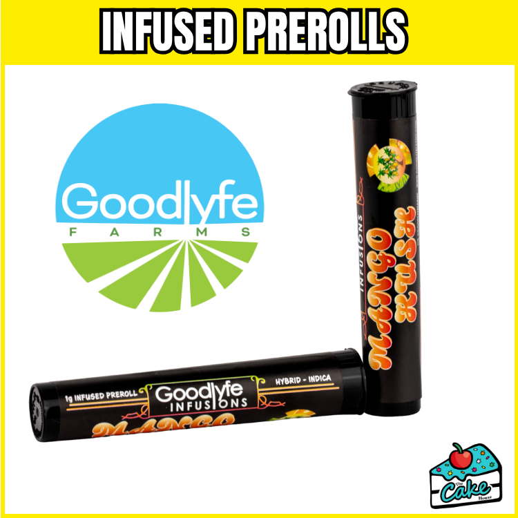 GOODLYFE 1G INFUSED PRE ROLL - MANGO KUSH