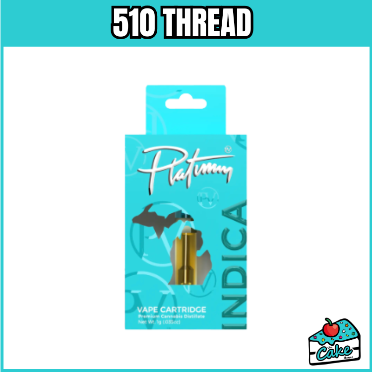 PLATINUM VAPE 1G 510 - GLAZED DONUT