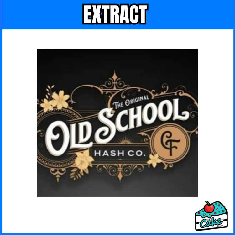 OLD SCHOOL HASH 1G BRICK HASH - ELECTRIC CHERRY