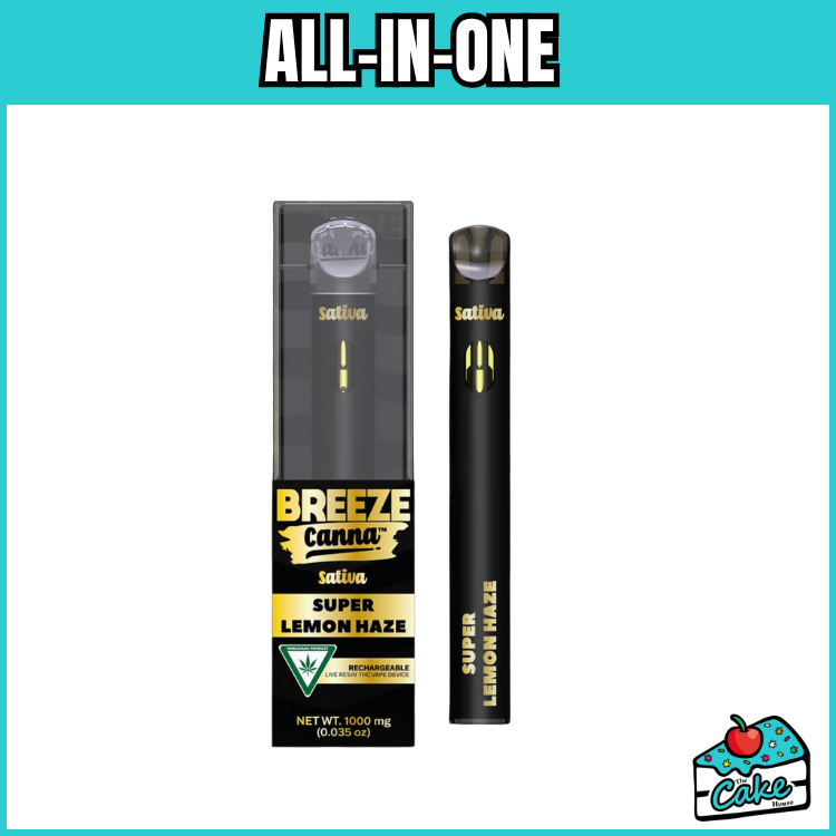 BREEZE 1G LIVE RESIN DISPOSABLE - SUPER LEMON HAZE