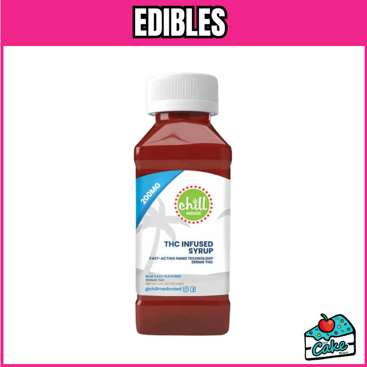 CHILL SYRUP 200MG - BLUE RASPBERRY