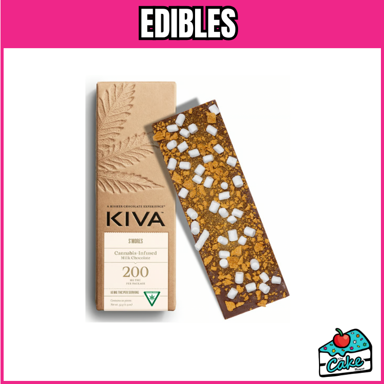 KIVA 200MG CHOCOLATE- S'MORES MILK CHOCOLATE
