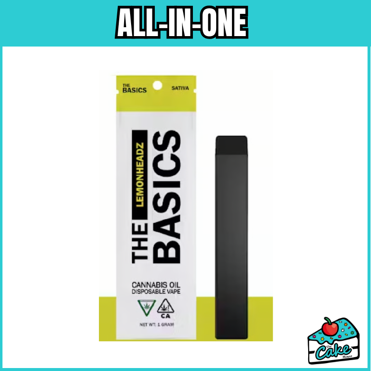 THE BASICS 1G DISPOSABLE - LEMONHEADZ