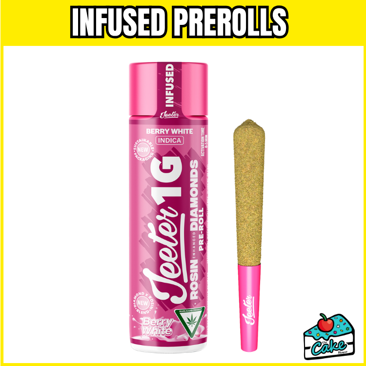 JEETER 1G INFUSED PREROLL - BERRY WHITE