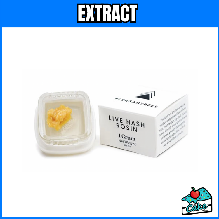 PLEASANTREES 1G HASH ROSIN- STRAWBERRY PIE