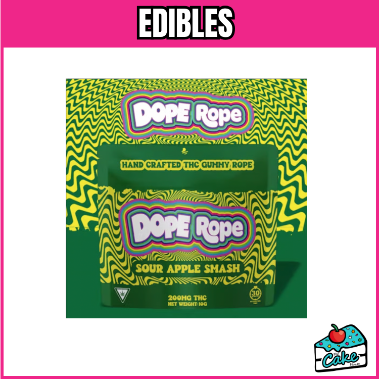 DOPE ROPE 200MG - SOUR SMASH APPLE