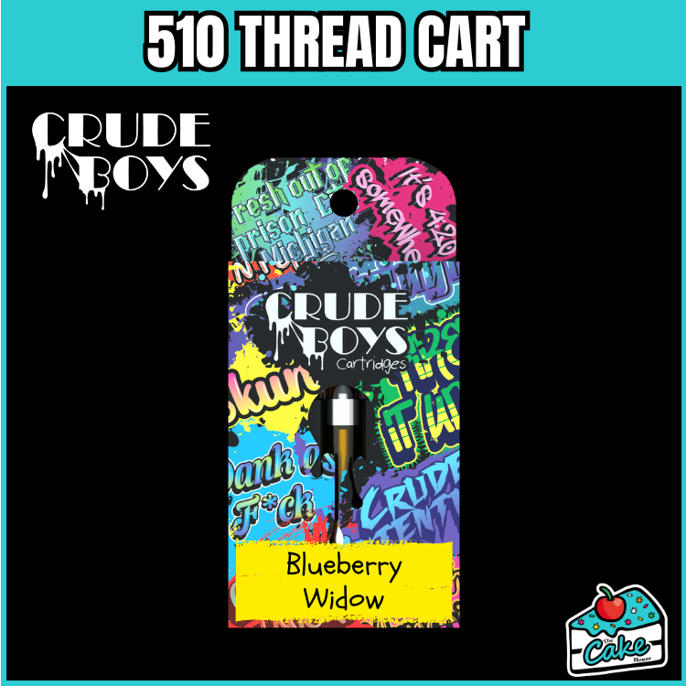 CRUDE BOYS 1G CART - BLUEBERRY WIDOW