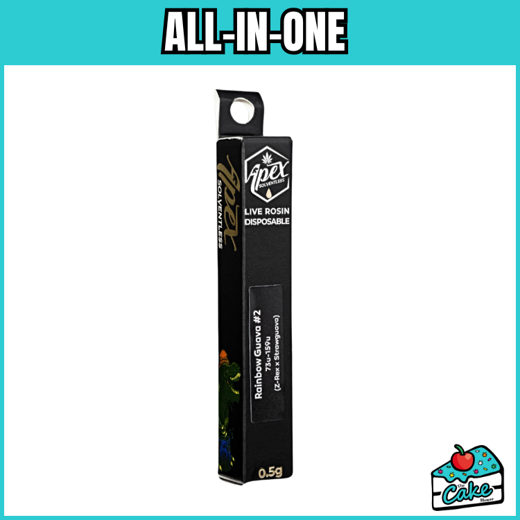 APEX 0.5G ROSIN DISPOSABLE VAPE - RAINBOW GUAVA