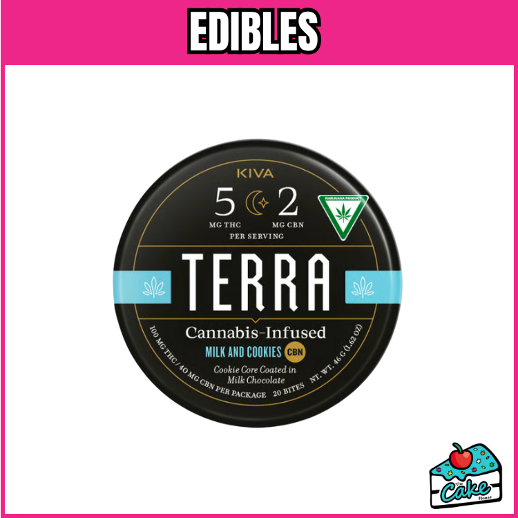 TERRA BITES 100MG MILK AND COOKIES
