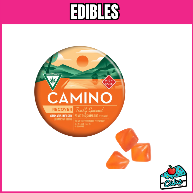 CAMINO 200MG GUMMIES - FRESHLY SQUEEZED 200MG 20:20
