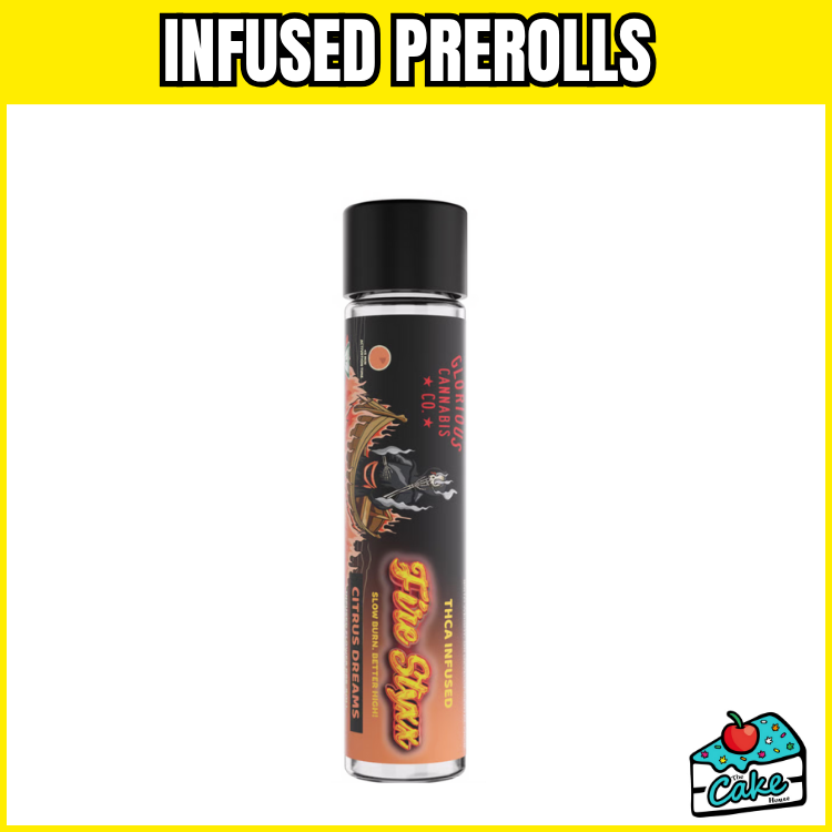 FIRE STYXX 1G THCA INFUSED PREROLL- CITRUS DREAMS