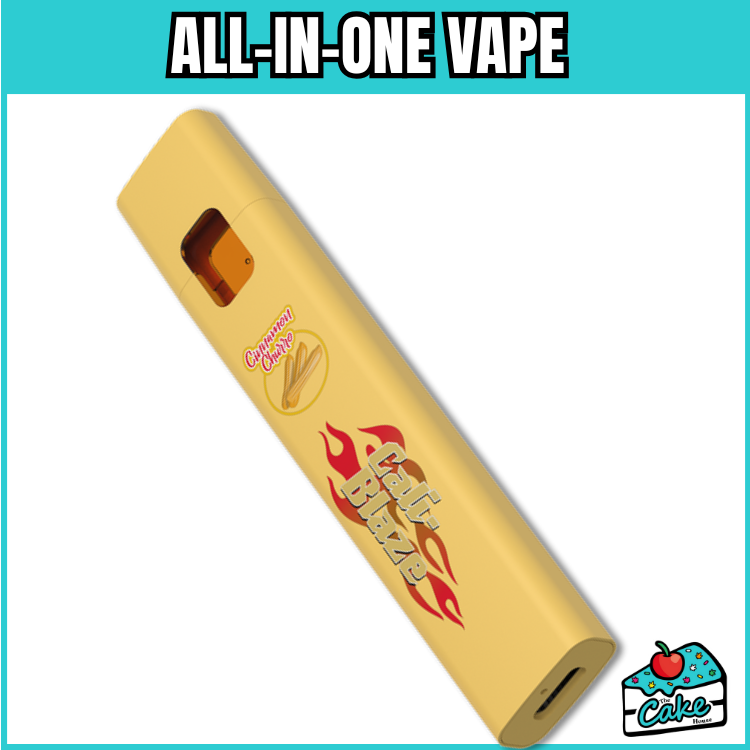 CALI BLAZE 1G LIVE RESIN DISPOSABLE- CINNAMON CHURRO