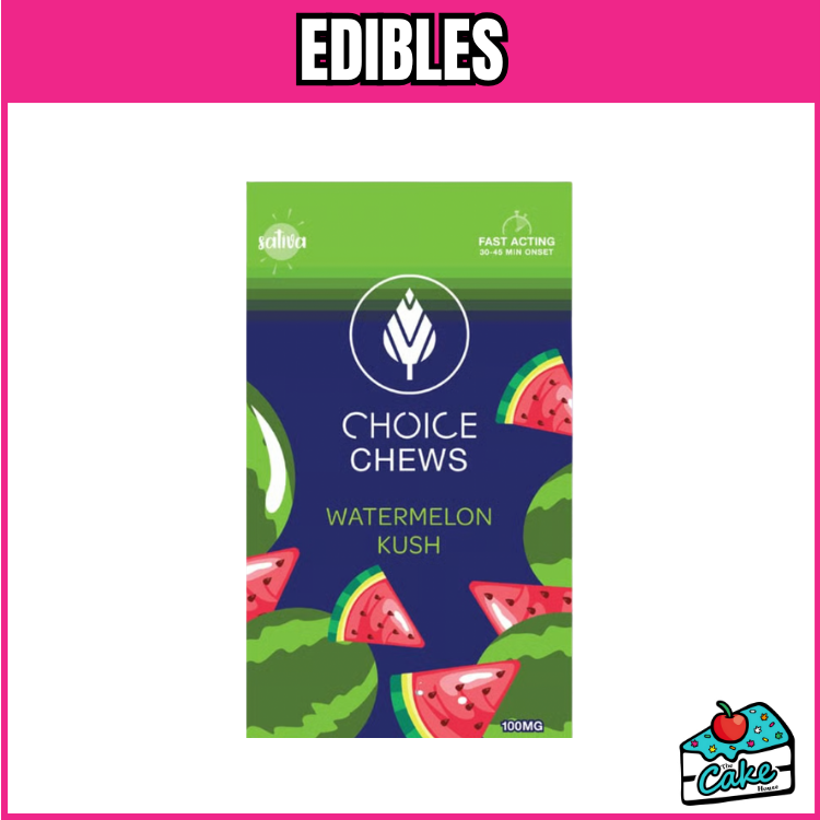 CHOICE 200MG 10 PACK GUMMIES- WATERMELON KUSH
