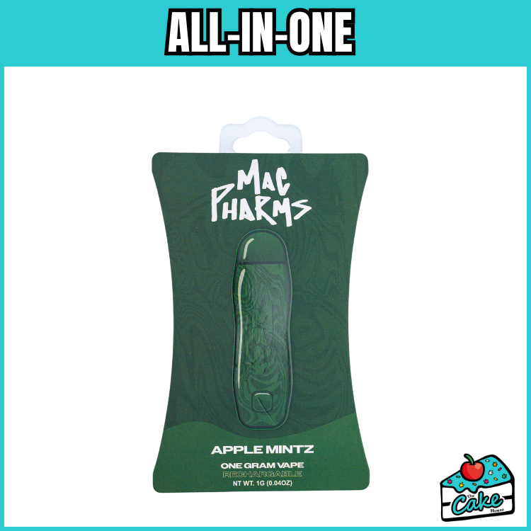 MAC OILS 1G DISPOSABLE - APPLE MINTZ