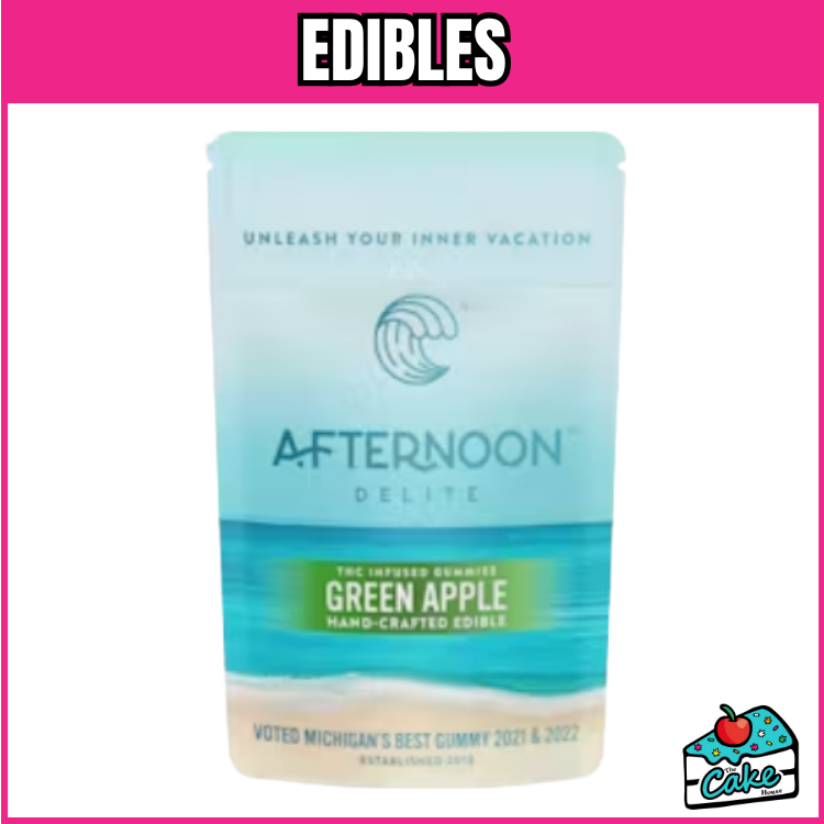 AFTERNOON DELITE 200MG GUMMIES - GREEN APPLE