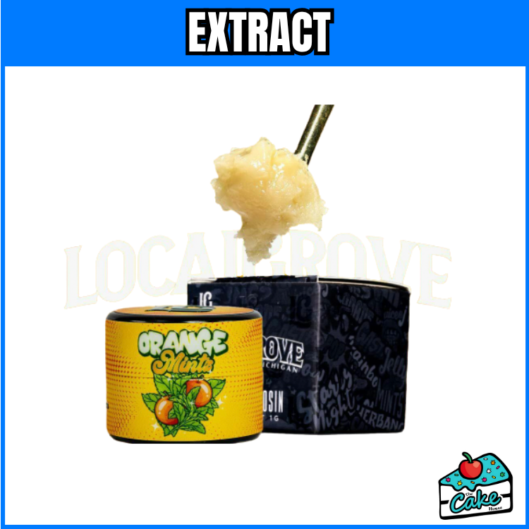 LOCAL GROVE 1G LIVE ROSIN - ORANGE MINTS