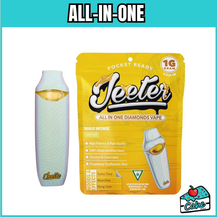 JEETER 1G LIVE RESIN ALL IN ONE - MAUI WOWIE
