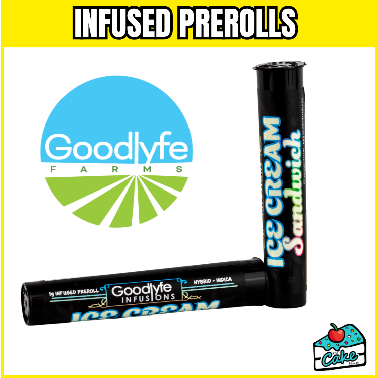 GOODLYFE 1G INFUSED PREROLL- ICE CREAM SANDWICH