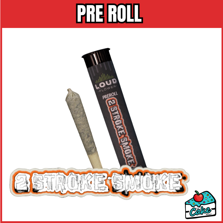 MI LOUD FLOWER 1G PRE ROLL - 2 STROKE SMOKE
