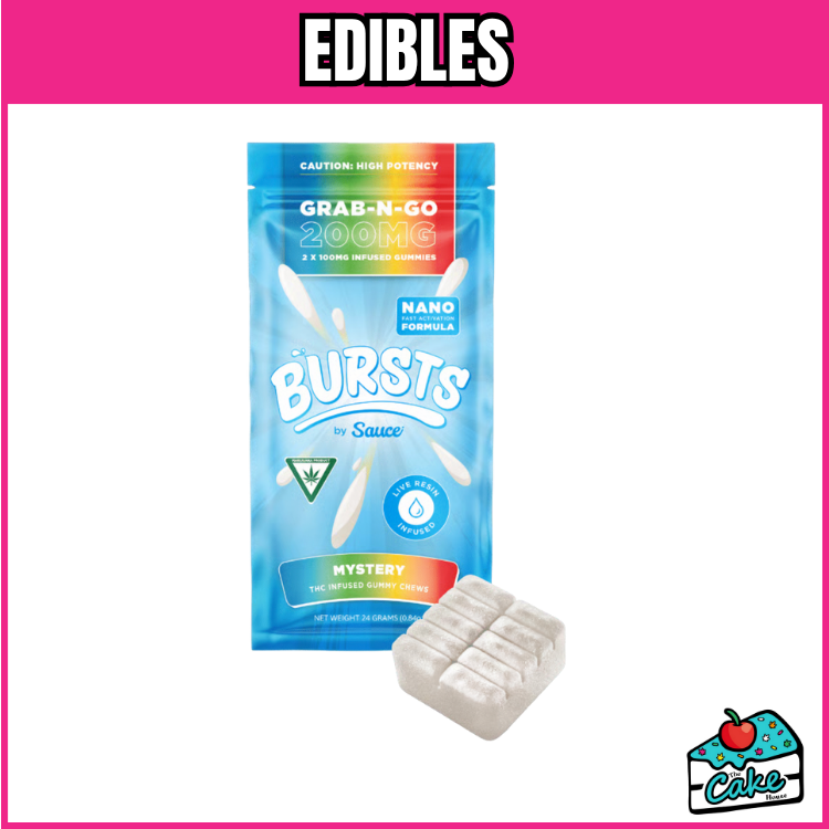 SAUCE 200MG BURSTS LIVE RESIN GUMMIES - MYSTERY