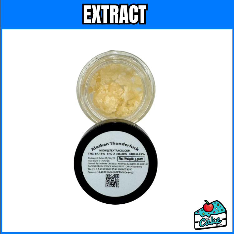 MIDWEST EXTRACTS 5G LIVE RESIN - ALASKAN THUNDERFUCK