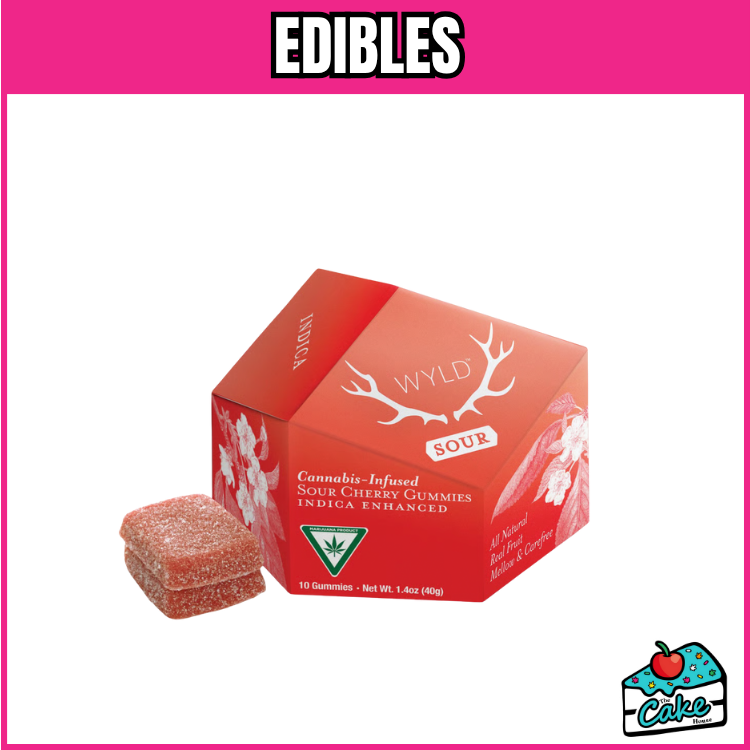 WYLD 200MG GUMMIES CHERRY