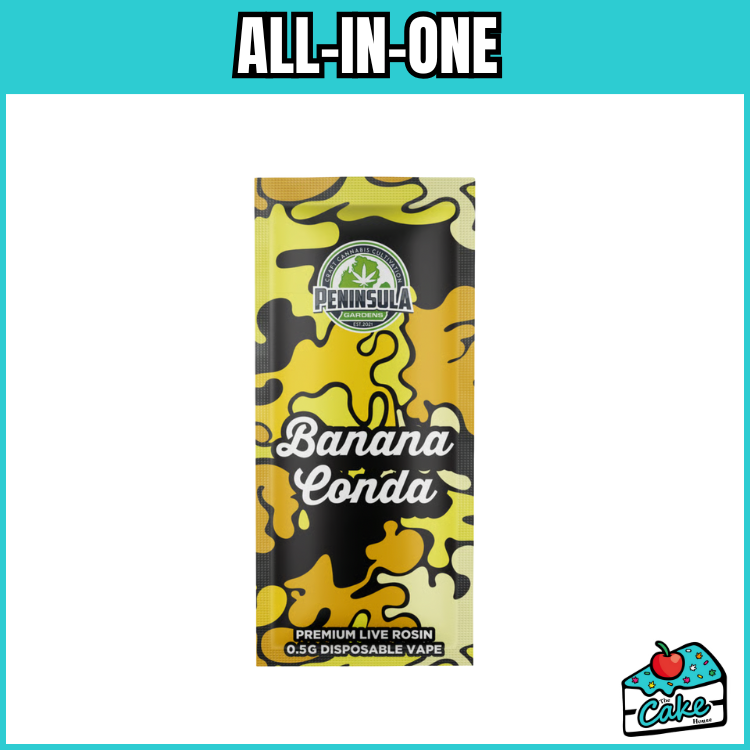 PENINSULA GARDENS 0.5G ROSIN DISPOSABLE - BANANACONDA