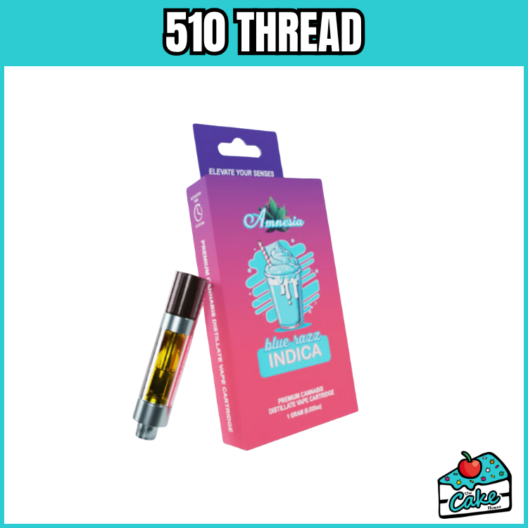 AMNESIA 1G CART- BLUE RAZZ