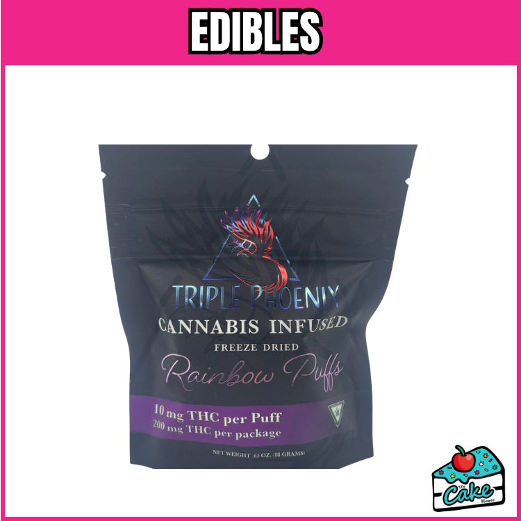 TRIPLE PHOENIX 200MG RAINBOW PUFFS 4 PACK
