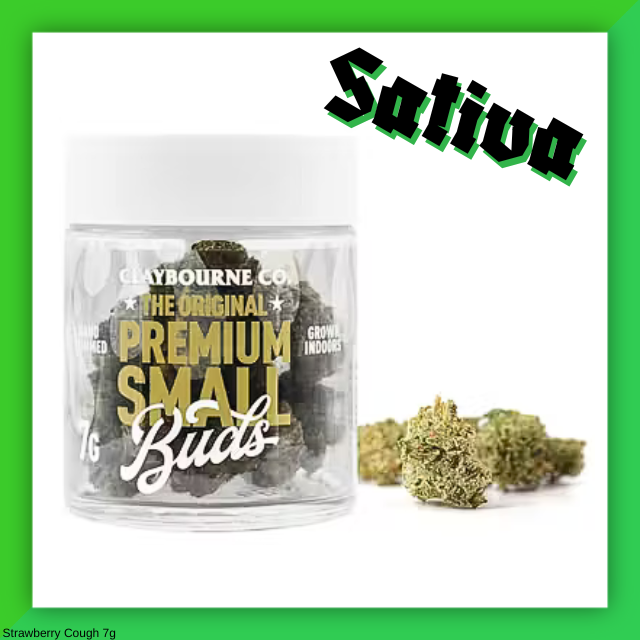 Claybourne - Strawberry Cough - 7g Flower Smalls - [S]