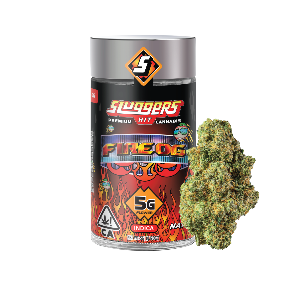 Sluggers - Fire OG - 5g Flower - [I]