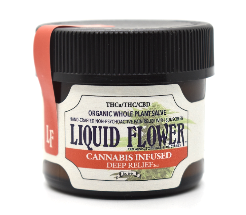 LIQUID FLOWER- 2oz Balm - DEEP RELIEF TROPICAL