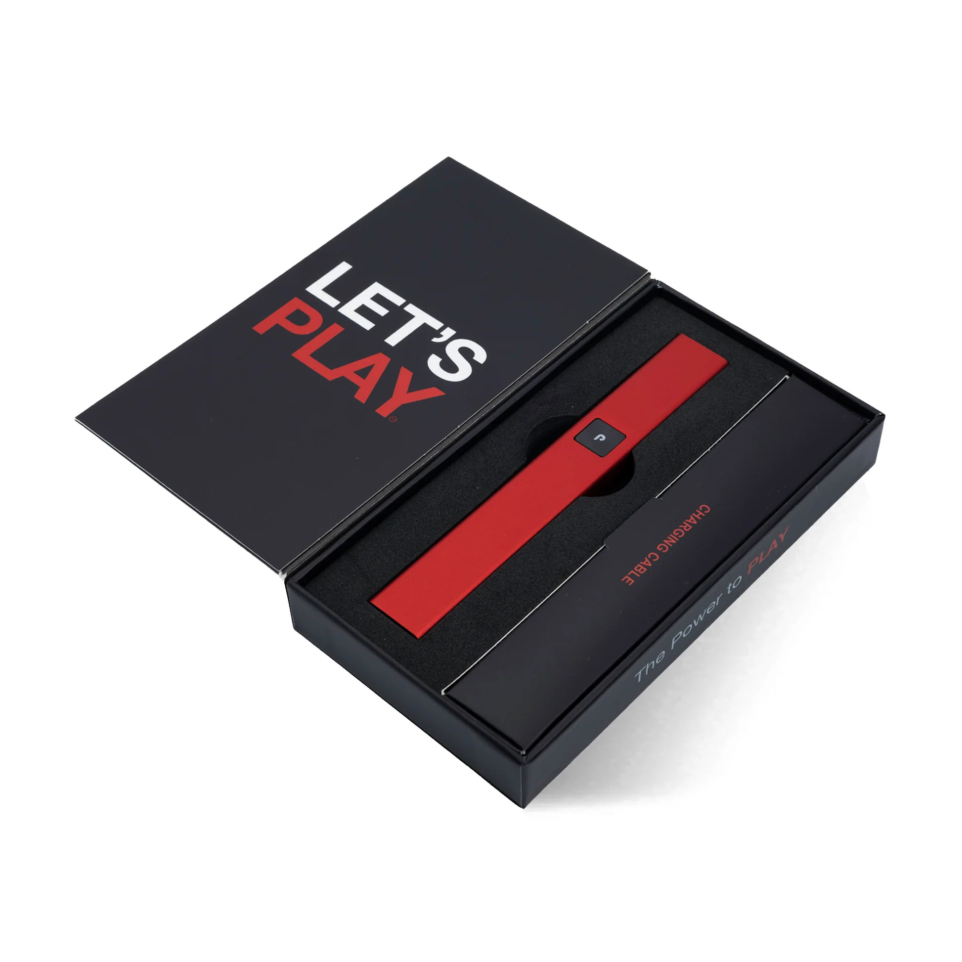 PlugNPlay - Red Steel - Battery - One Size