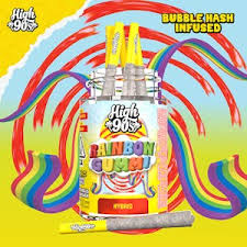 High 90's - Rainbow Gummi - Inf Preroll - [H] - 2.5 g - 5 Pack