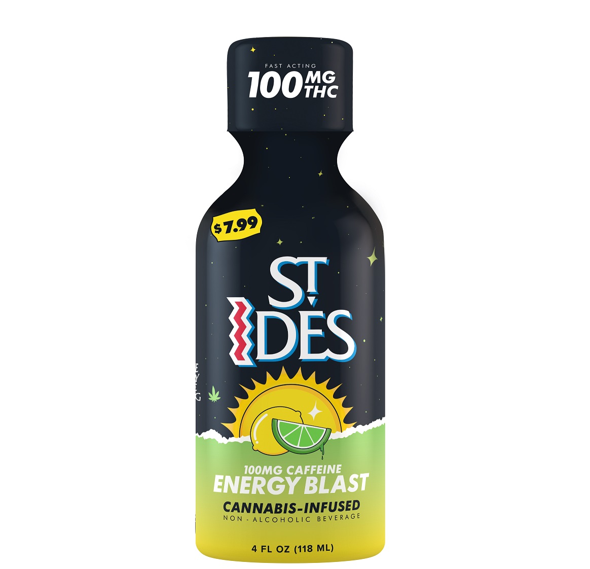 ST IDES - 4OZ 100MG -ENERGY BLAST