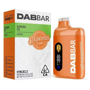 Dabwoods Dabbar - Banana OG - AIO - [H] - 1 g