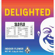 Delighted - Slo Flo - Flower - [S] - 3.5 g