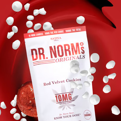 Dr. Norm's - Red Velvet Cookies - 10pk/100MG - [S]