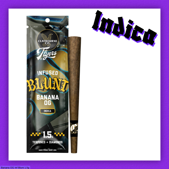 Claybourne - Banana OG - 1.5g Infused Blunt - [H]