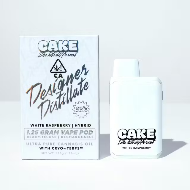 Cake - White Raspberry - AIO - [H] - 1.25 g