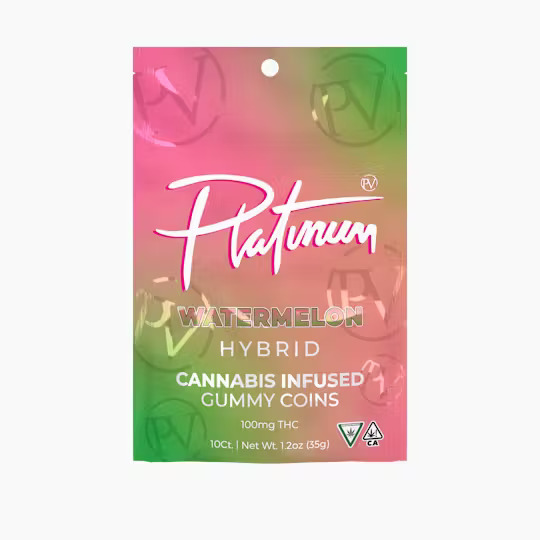 Platinum V - Watermelon - Gummy - [H] - 100 mg - 10 Pack