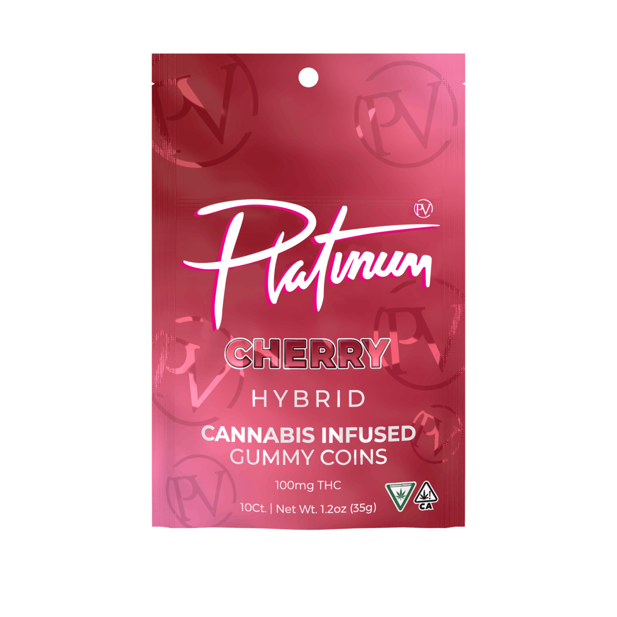 Platinum V - Cherry - Gummy - [H] - 100 mg - 10 Pack