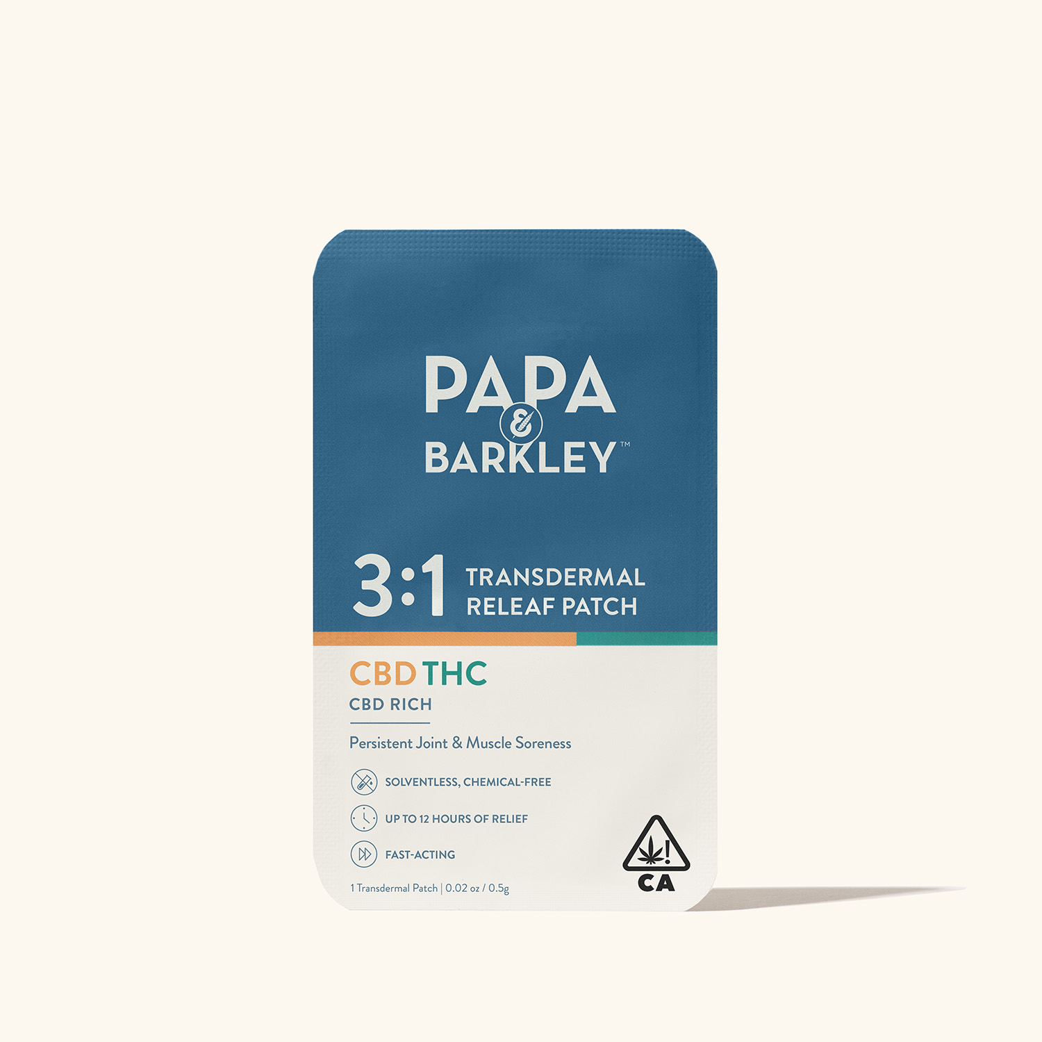 Papa & Barkley - 3 to 1 CBD - Patch - 7.5 mg